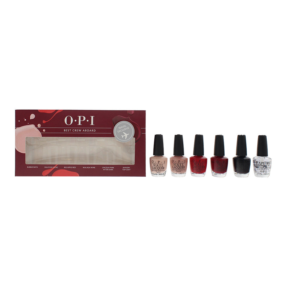 OPI Best Crew Aboard Nail Polish Gift Set 6 Colors - Glow Empire