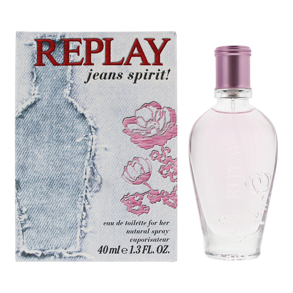 Replay Jeans Spirit for Her Eau de Toilette 40ml - Glow Empire