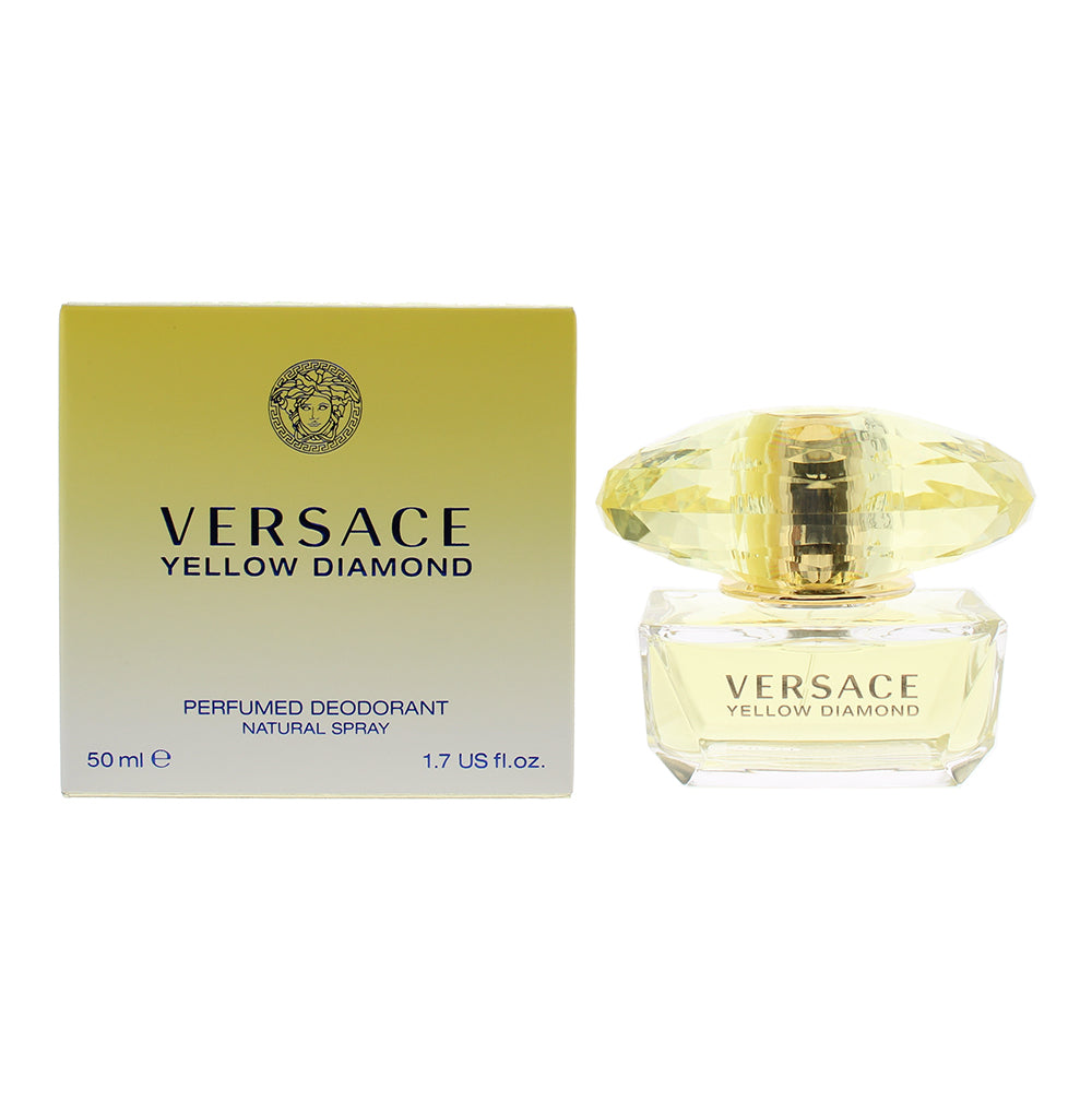 Versace Yellow Diamond Perfumed Deodorant 50ml - Glow Empire