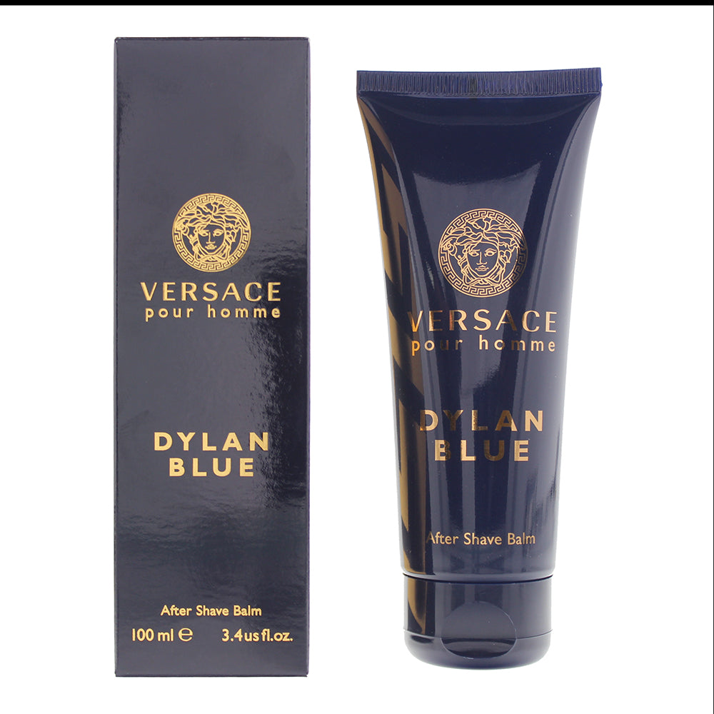 Versace Pour Homme Dylan Blue Aftershave Balm 100ml - Glow Empire