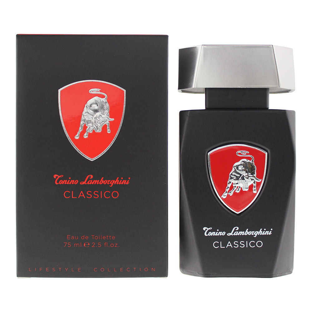 Lamborghini Classico Eau de Toilette 75ml Spray - Glow Empire
