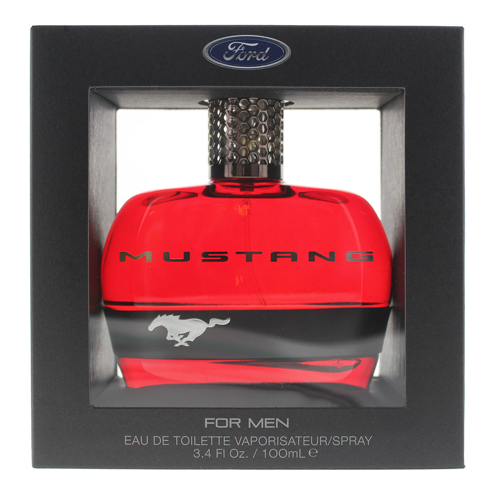 Mustang Red For Men Eau De Toilette 100ml - Glow Empire