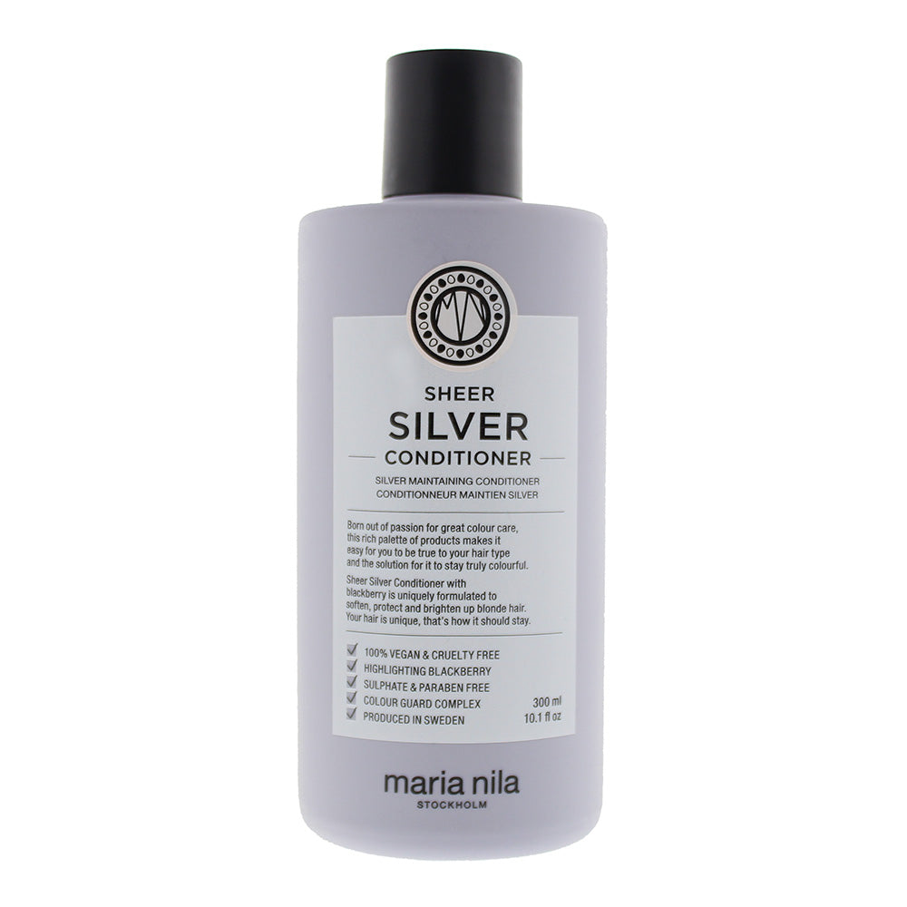 Maria Nila Sheer Silver Conditioner 300ml - Glow Empire
