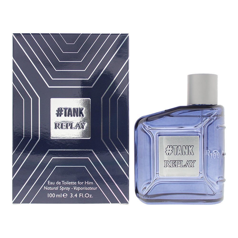 Replay Tank for Him Eau de Toilette 100ml - Glow Empire