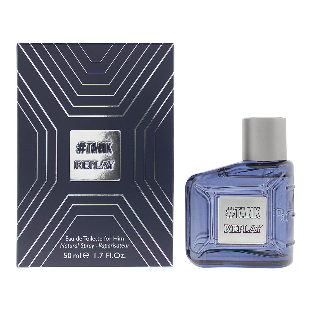 Replay Tank for Him Eau de Toilette 50ml - Glow Empire