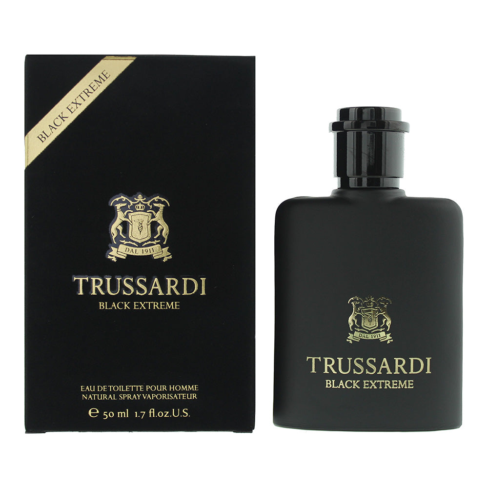 Trussardi Black Extreme Eau de Toilette 50ml Spray - Glow Empire