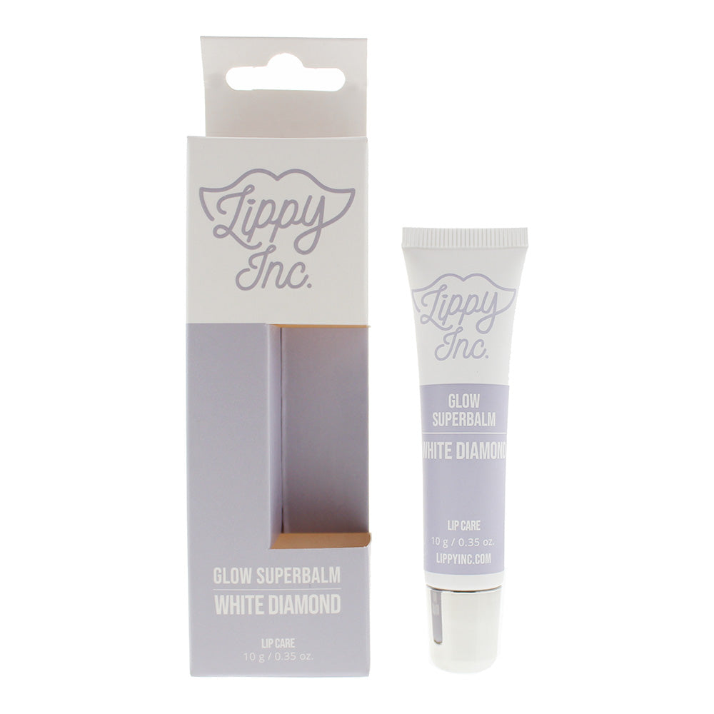 Lippy Inc Glow Superbalm White Diamond Lip Care 10g - Glow Empire