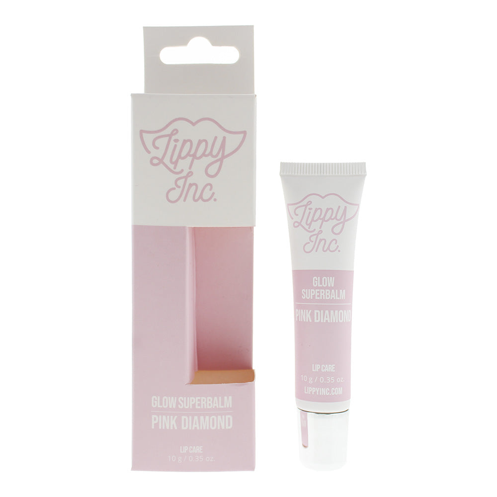 Lippy Inc Glow Superbalm Pink Diamond Lip Care 10g - Glow Empire