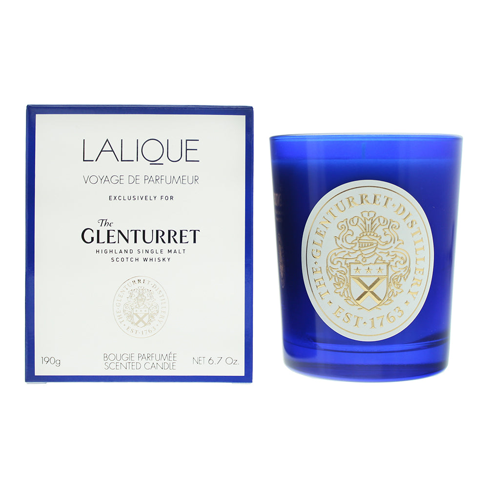 Lalique Candle 190g - The Glenturret - Glow Empire