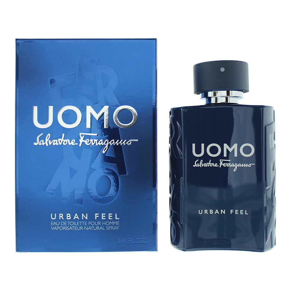 Salvatore Ferragamo Uomo Urban Feel Eau de Toilette 100ml Spray - Glow Empire