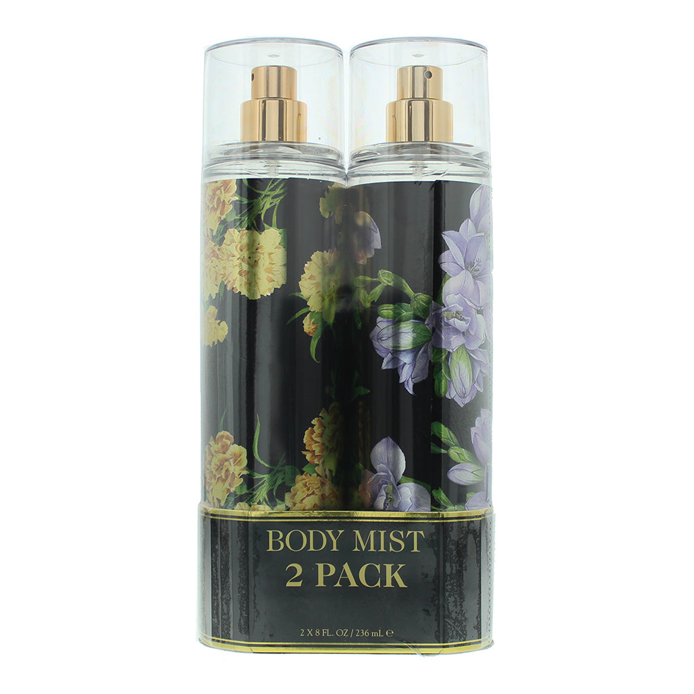 Ellen Tracy Body Mist Gift Set 236ml Radiant Body Mist + 236ml Inspiring Body Mist - Glow Empire