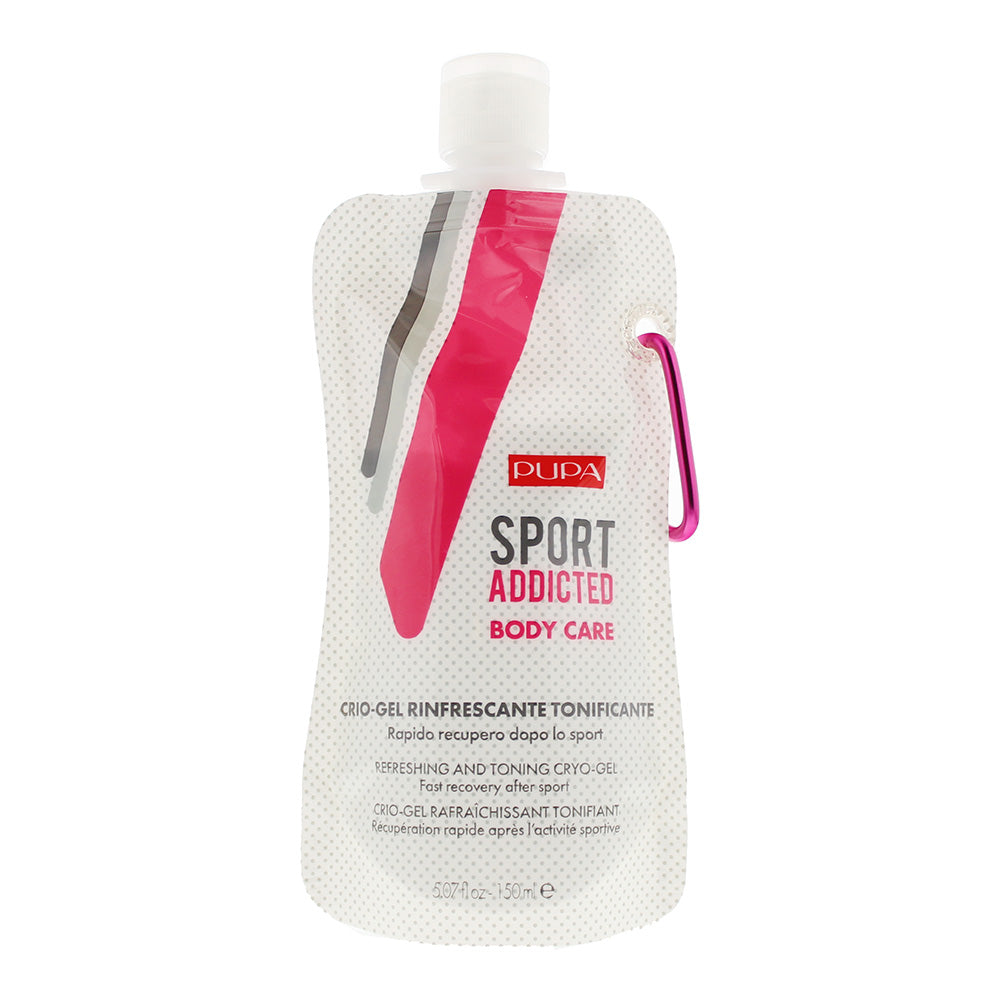 Pupa Sport Addicted Refreshing And Toning Cryo Gel 150ml - Glow Empire