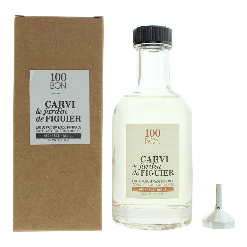 100 Bon Carvi Jardin de Figuier Refill Eau de Parfum 200ml - Glow Empire