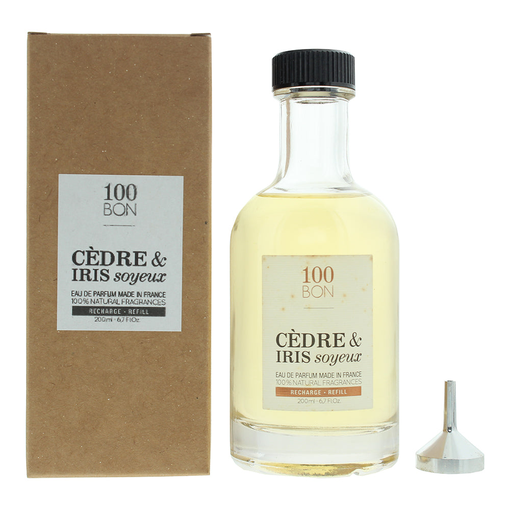 100 Bon Ladies Cedre Iris Soyeux Refill Eau de Parfum 200ml - Glow Empire