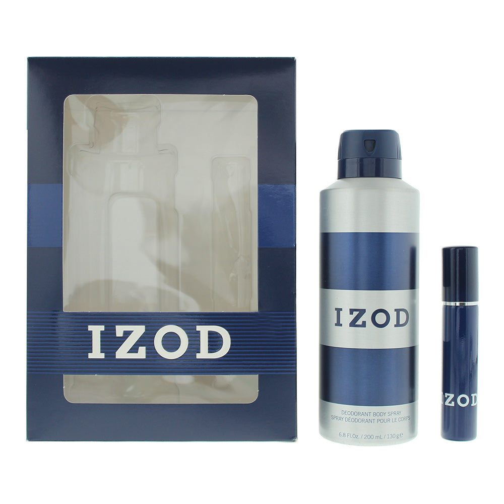 Izod Blue Gift Set 15ml EDT + 200ml Body - Glow Empire