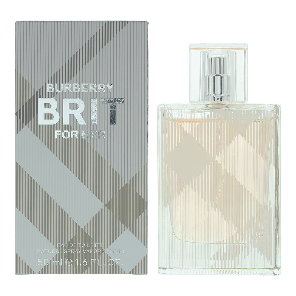 Burberry Brit For Her Eau de Toilette 50ml - Glow Empire