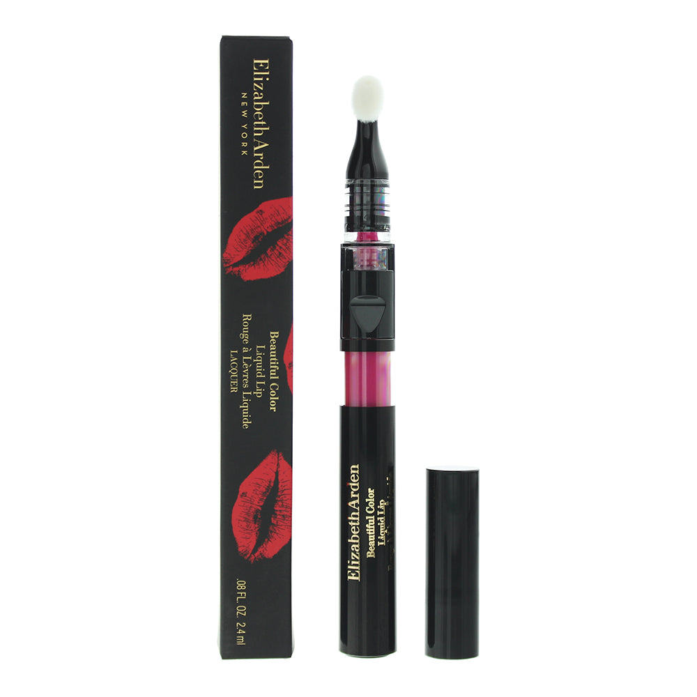 Elizabeth Arden Beautiful Color Liquid Lip Lacquer 24L Seductress 2.4ml - Glow Empire