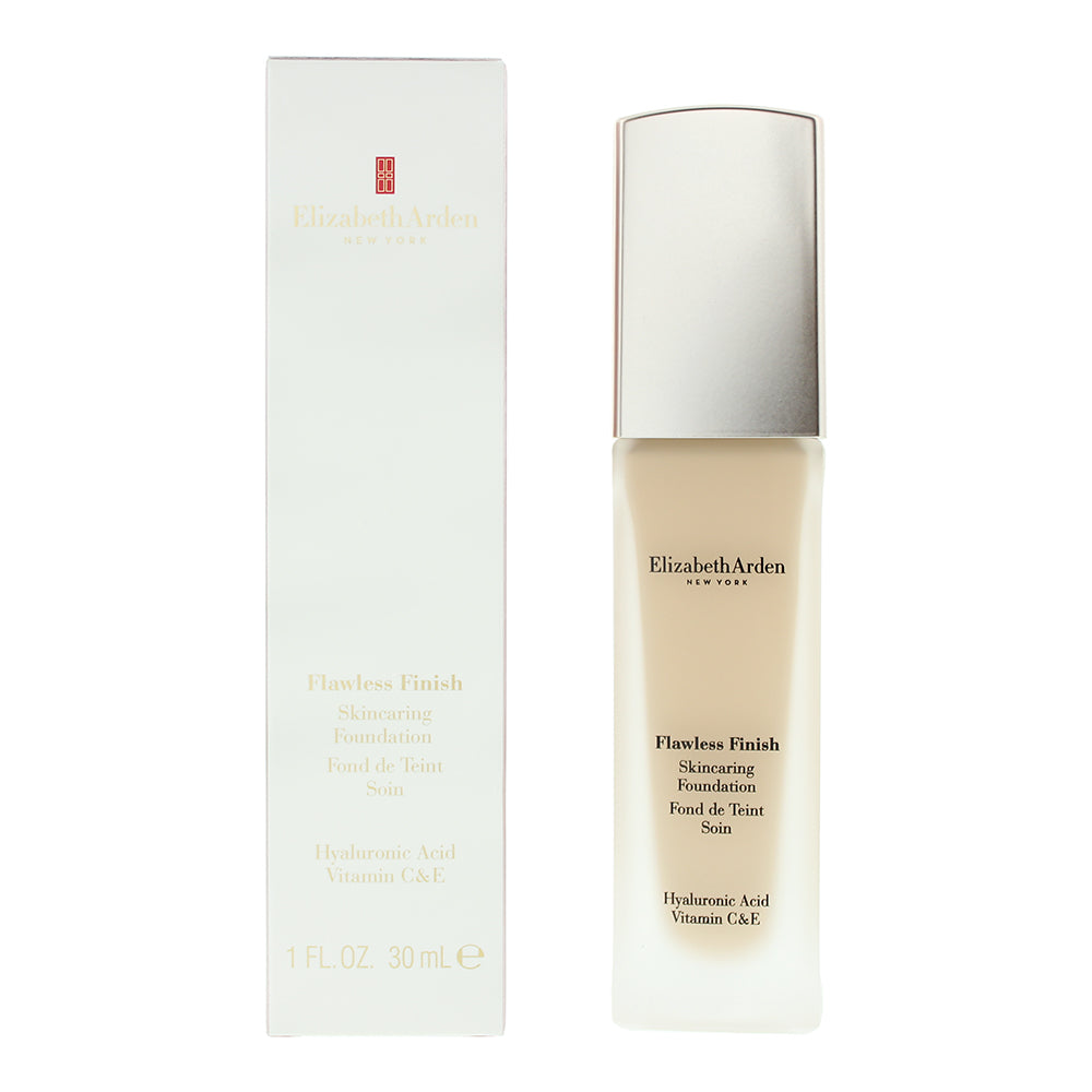 Elizabeth Arden Flawless Finish Skincaring 220W Light Warm Yellow Tone Foundation 30ml - Glow Empire