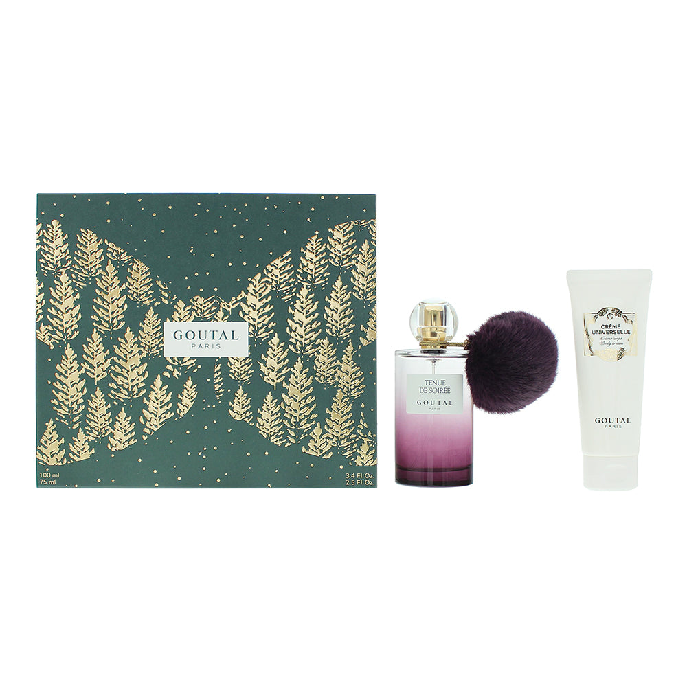 Goutal Tenue De Soirée 2 Piece Gift Set: Eau De Parfum 100ml - Body Cream 75ml - Glow Empire