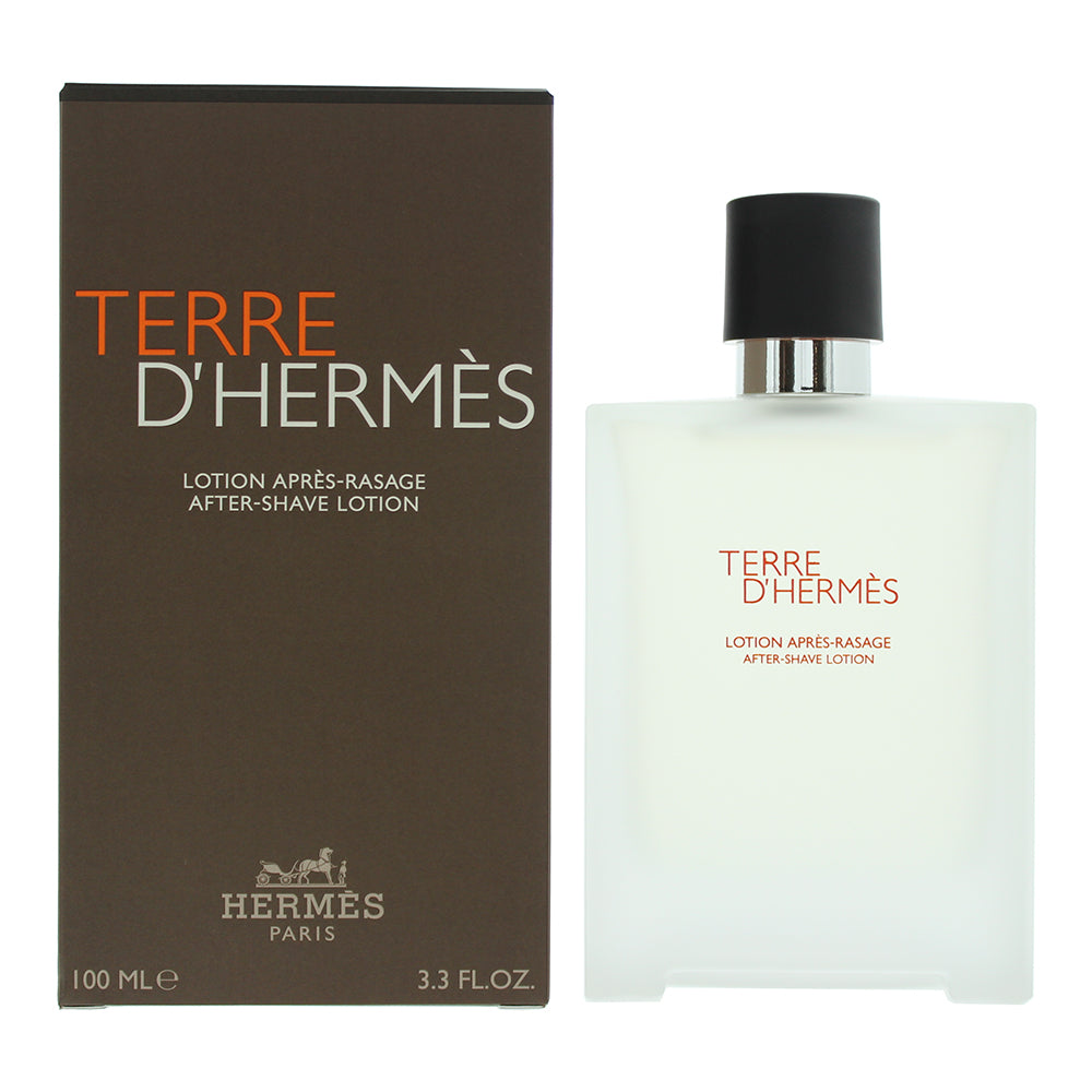 Hermès Terre D'hermès Aftershave Lotion 100ml - Glow Empire