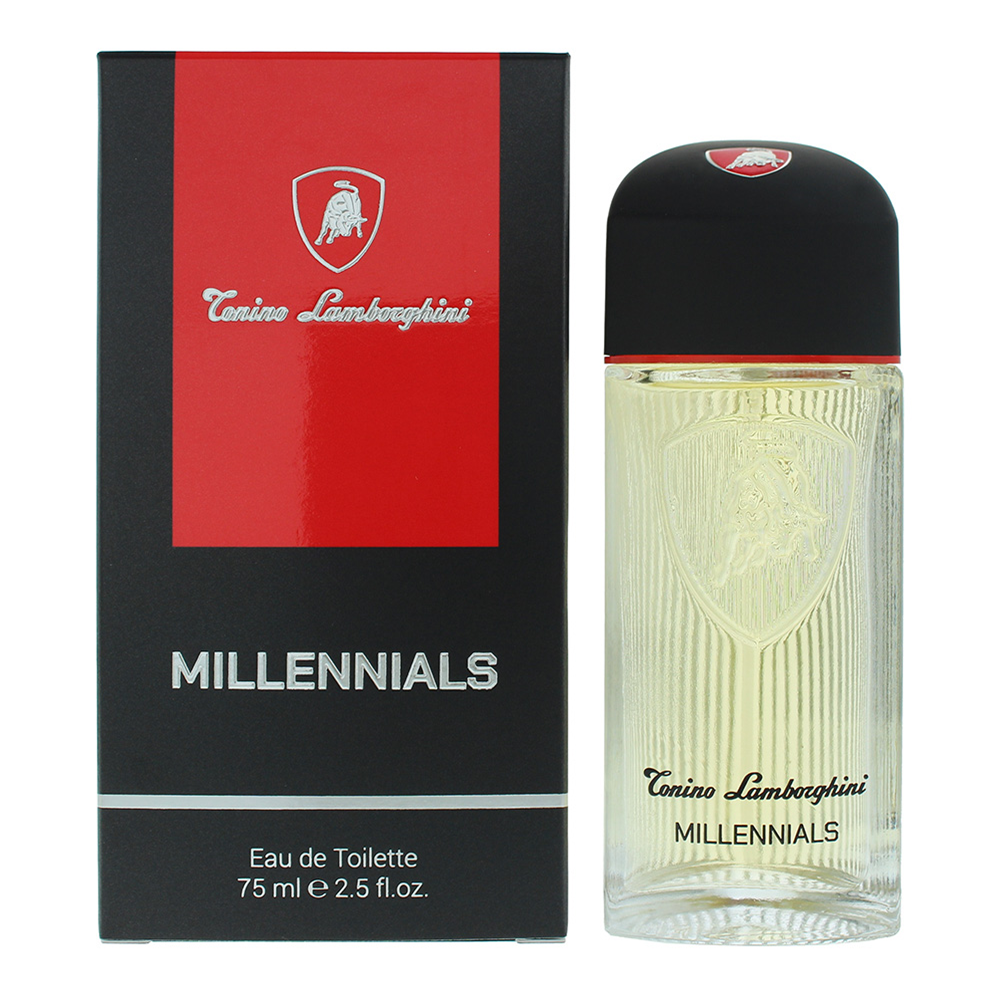 Lamborghini Millennials Eau de Toilette 75ml Spray  - Glow Empire