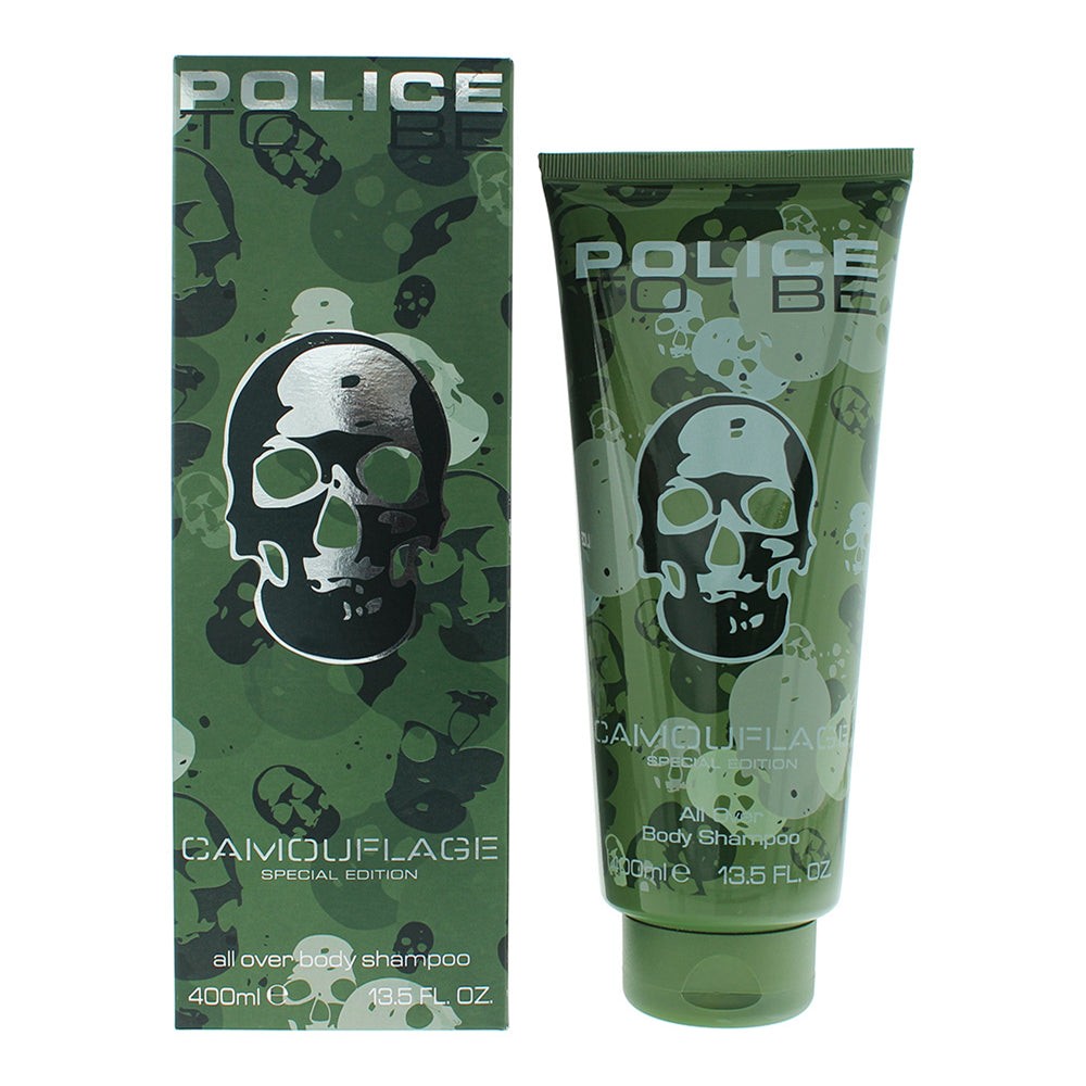 Police To Be Camouflage All Over Body Shampoo 400ml - Special Edition - Glow Empire