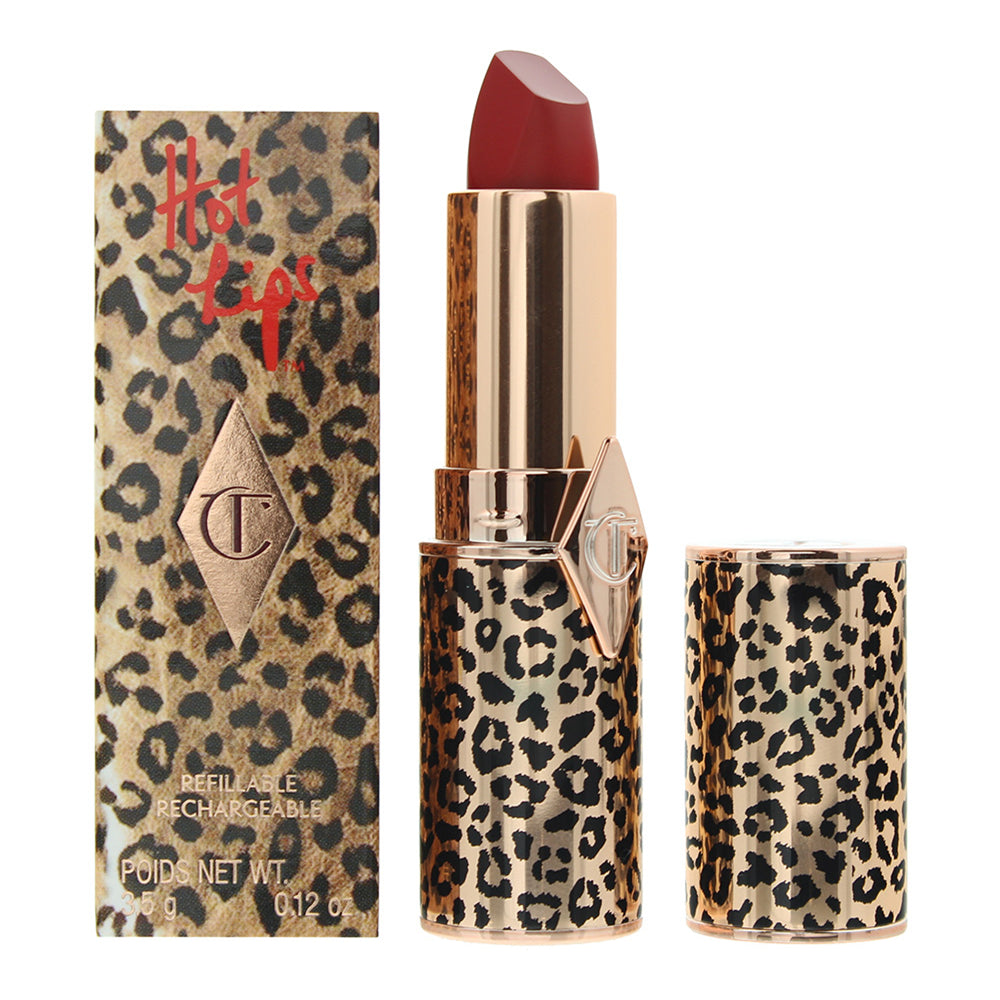 Charlotte Tilbury Hot Lips 2 Refillable Lipstick 3.5g - Red Hot Susan - Glow Empire