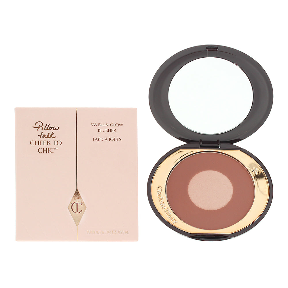 Charlotte Tilbury Cheek To Chic Blusher 8g - Pillow Talk Intense - Glow Empire