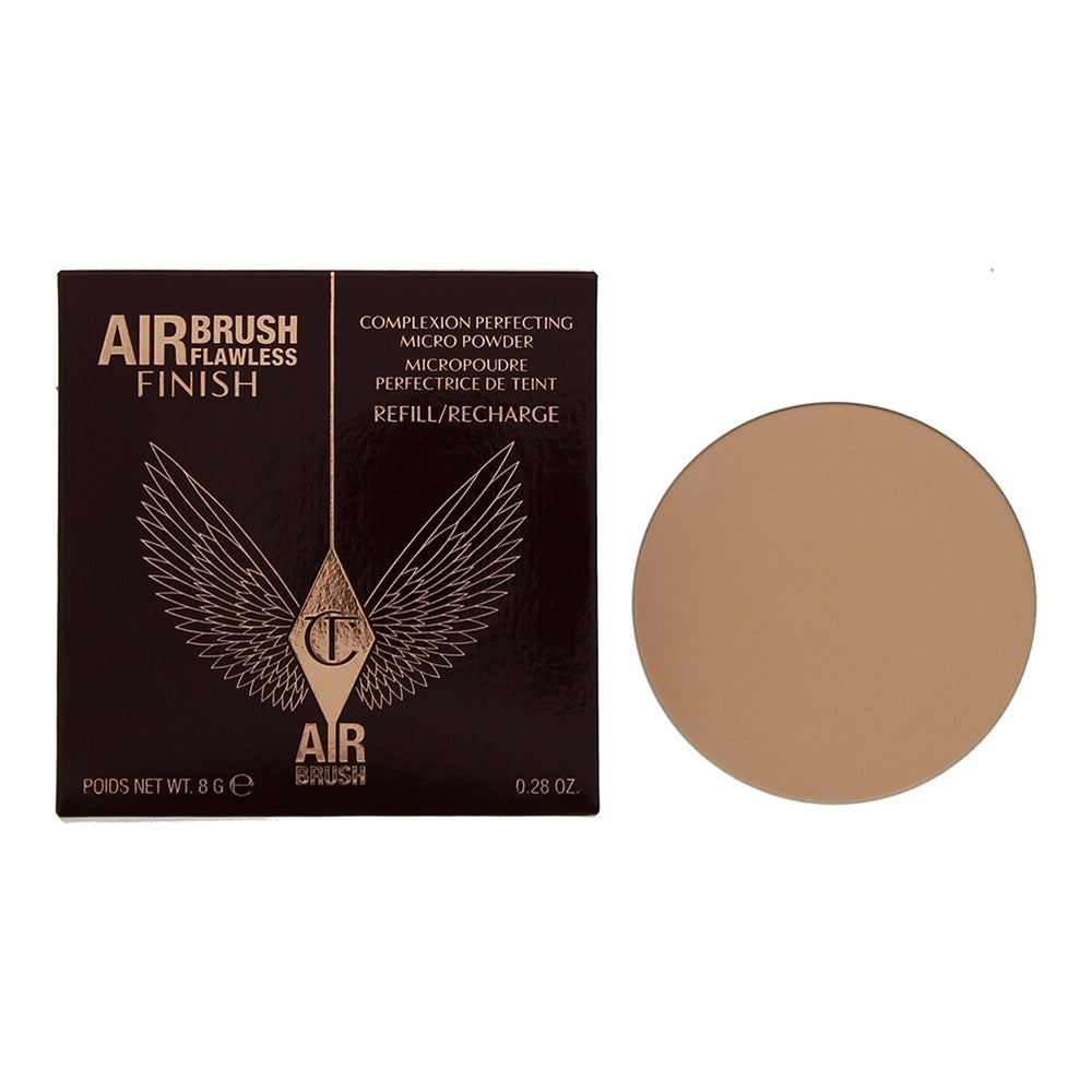 Charlotte Tilbury Airbrush Flawless Finish Pressed Powder Refill 8g - 2 Medium - Glow Empire