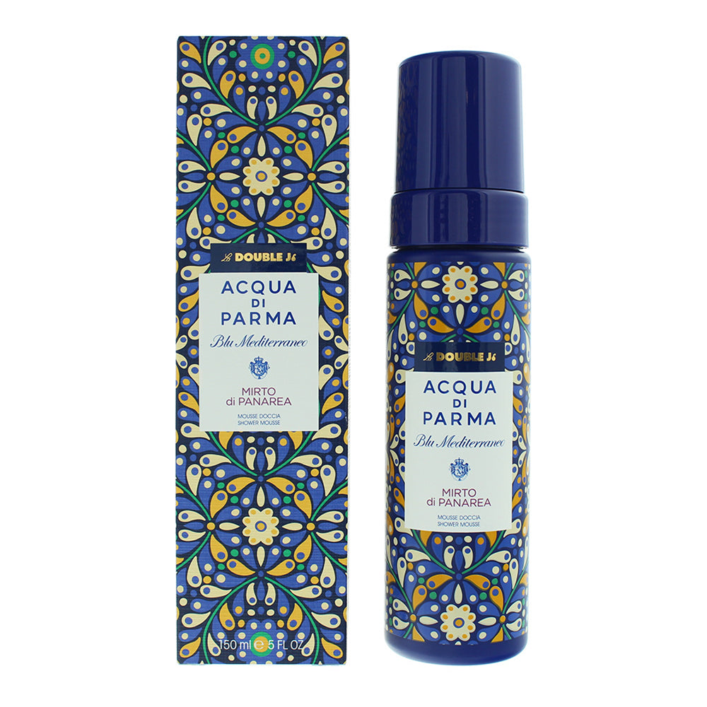 Acqua di Parma Blu Mediterraneo Mirto di Panarea Shower Mousse 150ml - Glow Empire