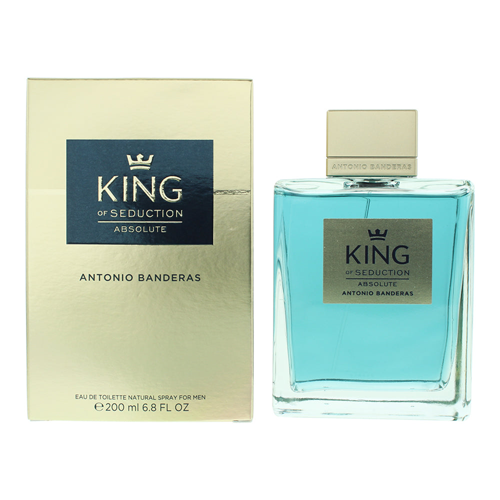 Antonio Banderas King of Seduction Absolute Eau de Toilette 200ml - Glow Empire