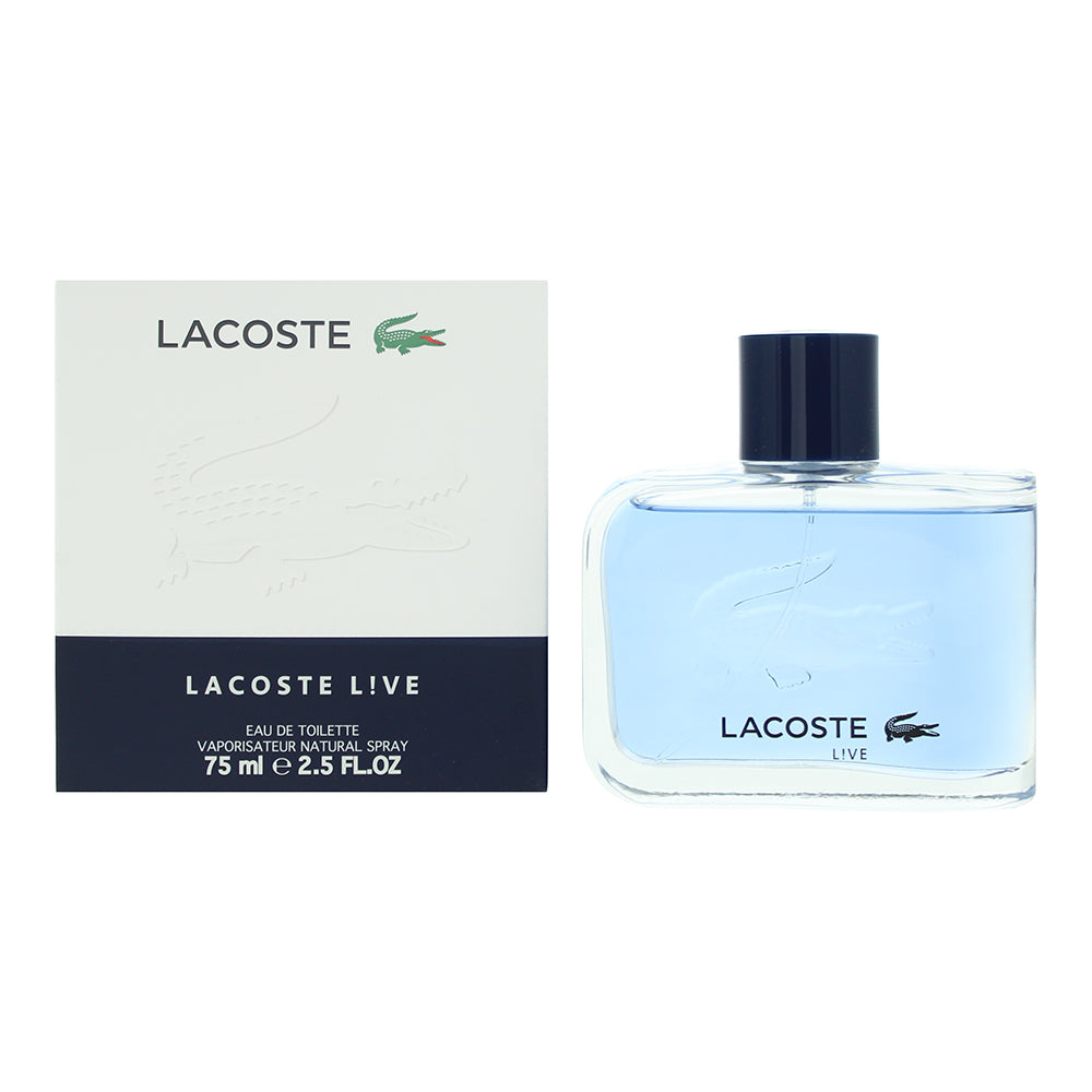 Lacoste Live Eau de Toilette 75ml - Glow Empire