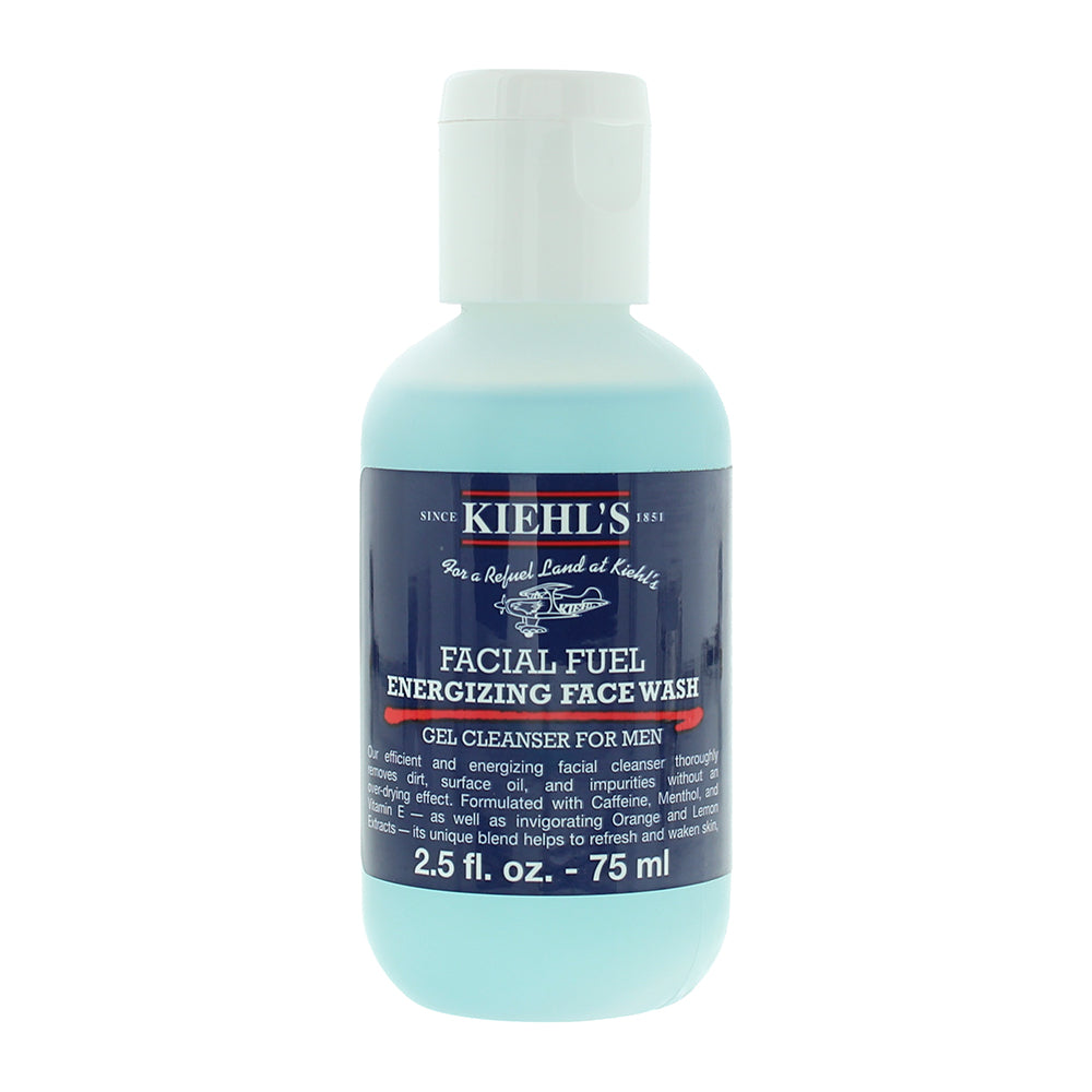 Kiehl's Facial Fuel Energizing Face Wash 75ml - Glow Empire