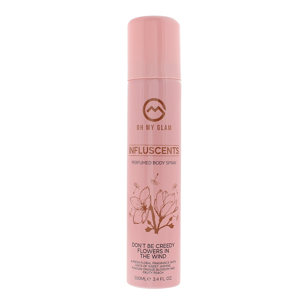 Oh My Glam Influscent Don't Be Greedy Flowers In The Wind Body Spray 100ml - Glow Empire