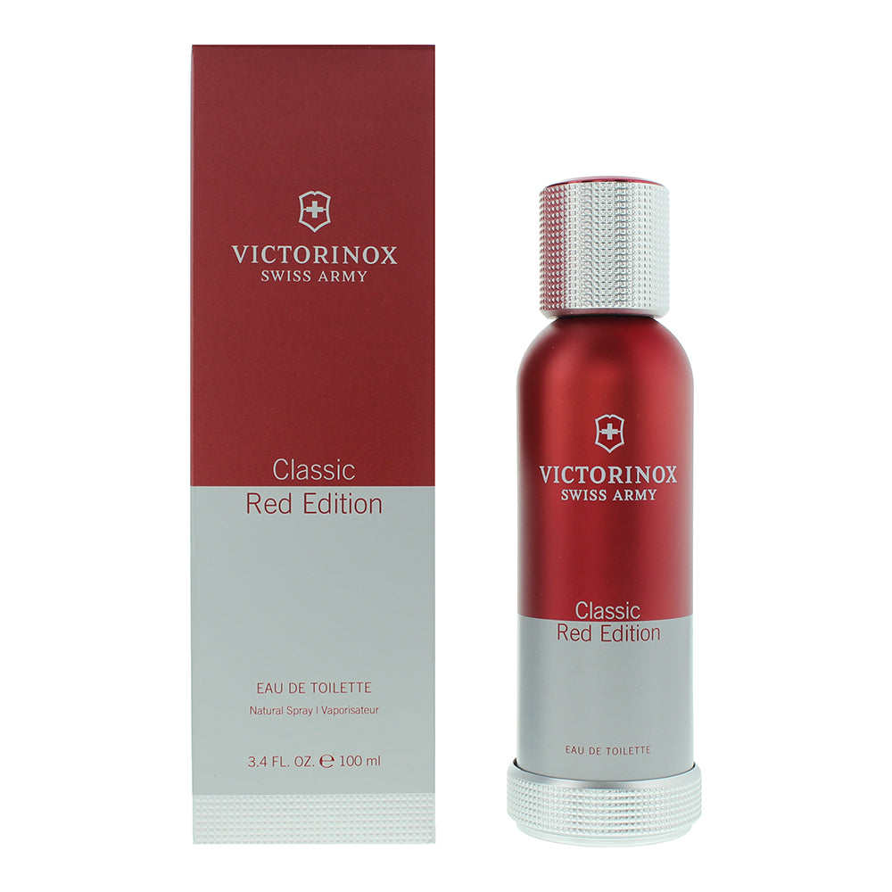 Swiss Army Victorinox Classic Red Edition Eau de Toilette 100ml - Glow Empire