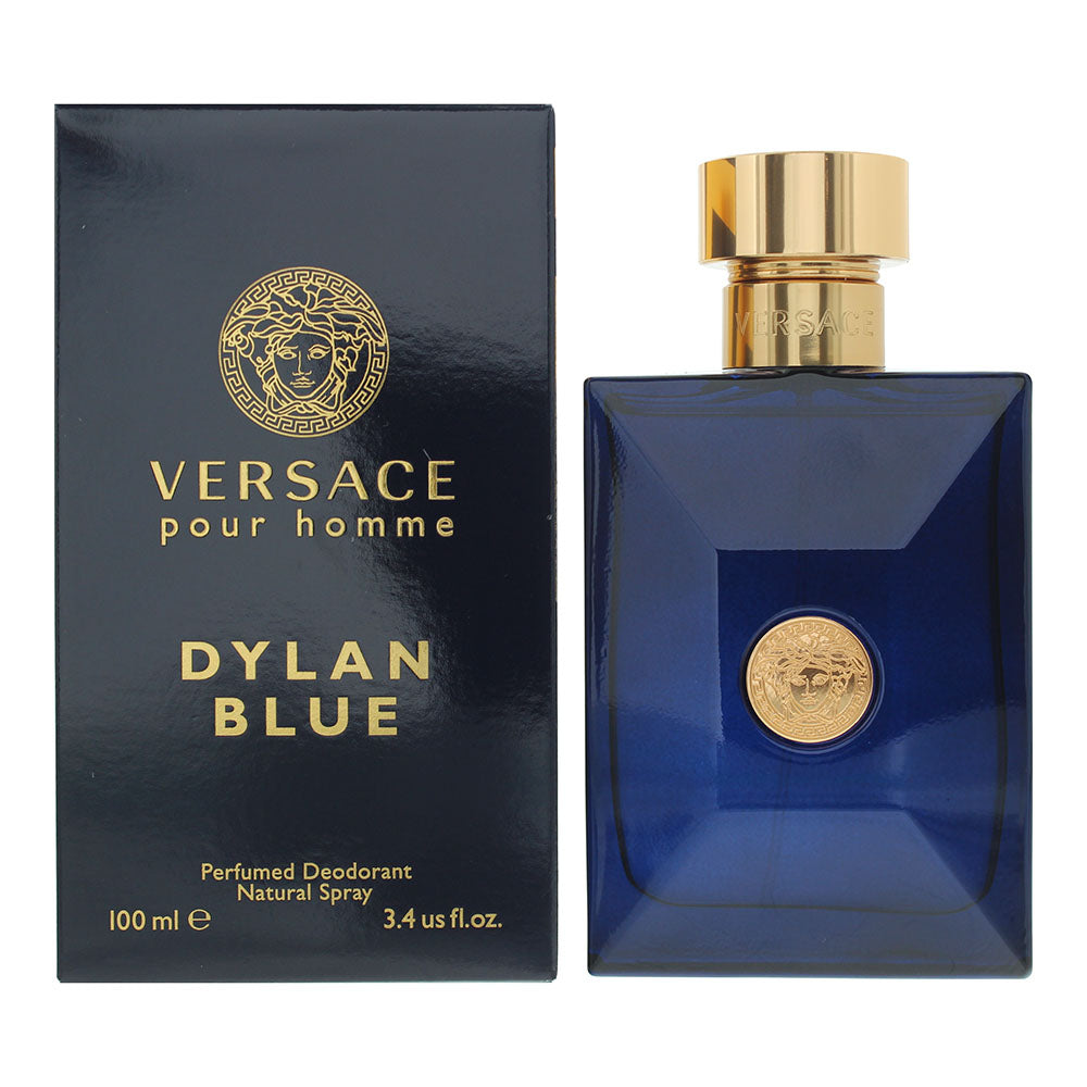 Versace Pour Homme Dylan Blue Deodorant Spray 100ml - Glow Empire