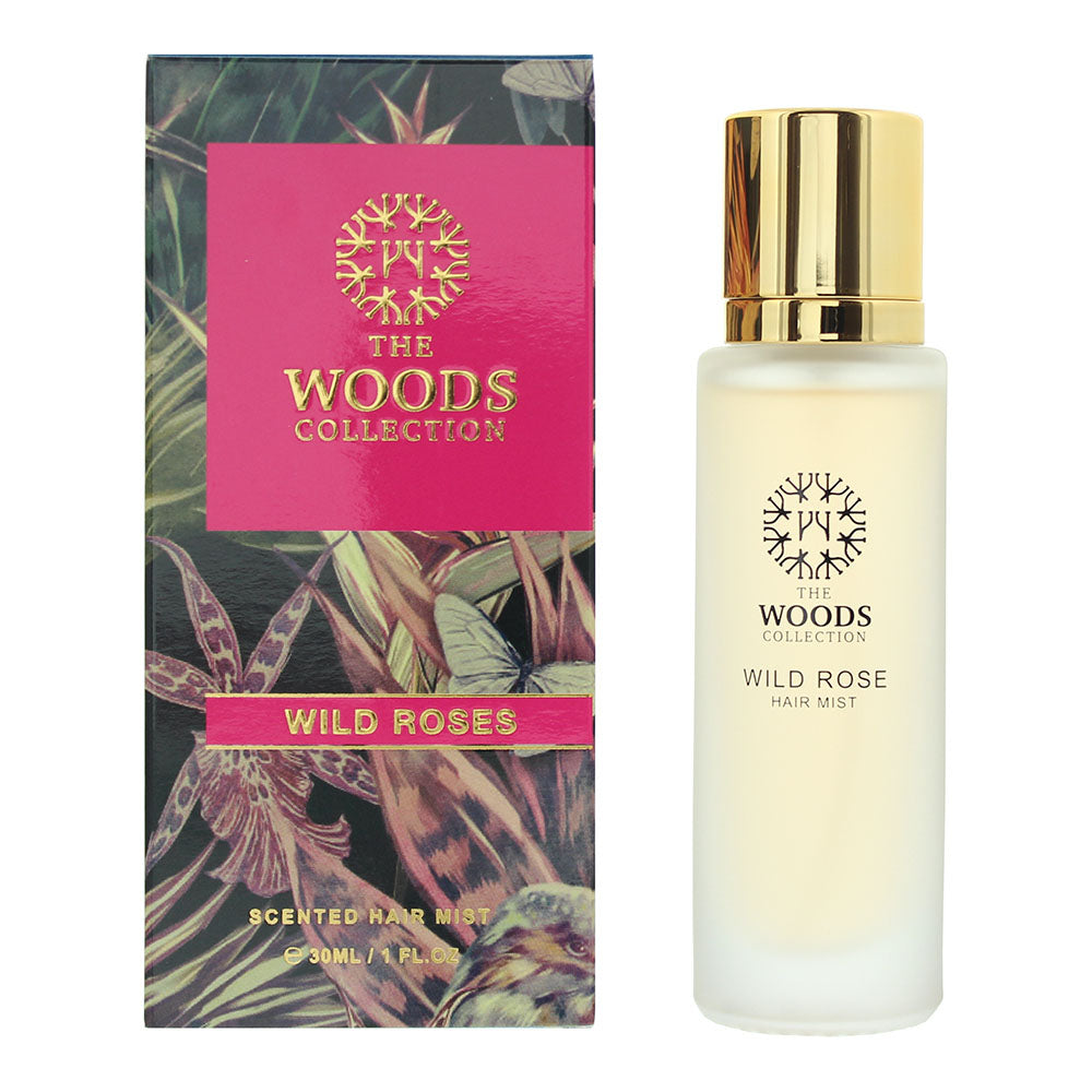 The Woods Collection Wild Roses Hair Mist 30ml - Glow Empire