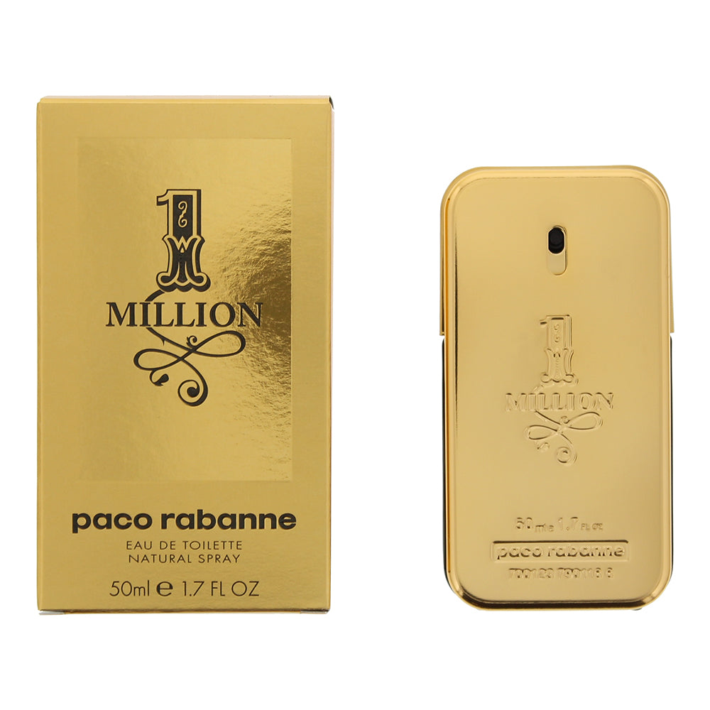Paco Rabanne 1 Million Eau De Toilette 50ml - Glow Empire