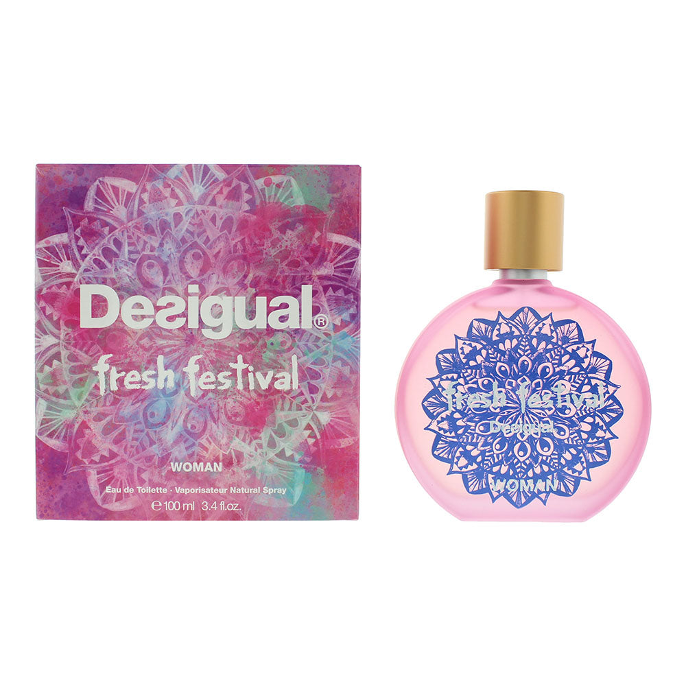Desigual Fresh Festival Eau de Toilette 100ml Spray - Glow Empire
