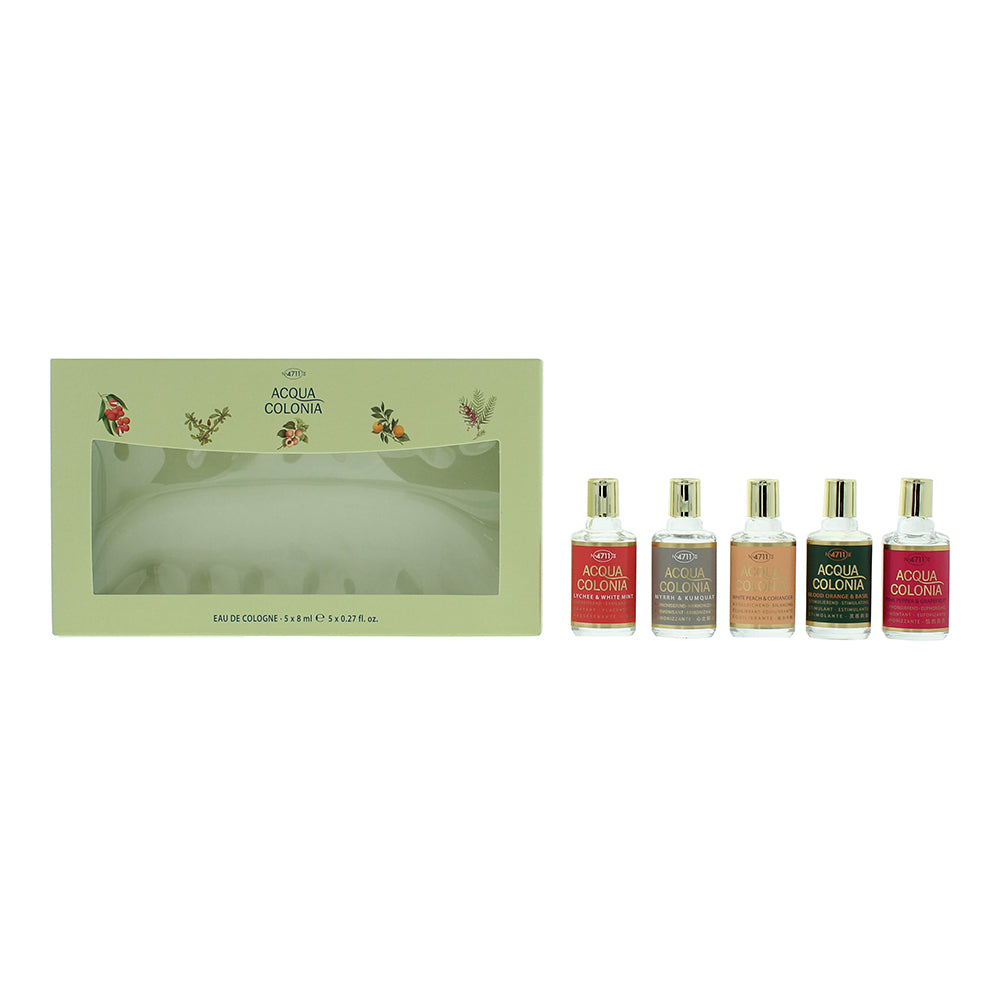 Mäurer & Wirtz 4711 Acqua Colonia Miniatures Gift Set 5 x 8ml - Glow Empire