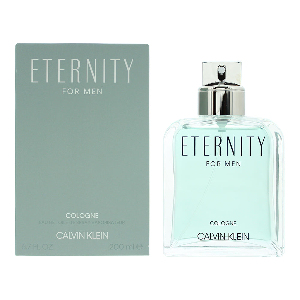 Calvin Klein Eternity Cologne Eau de Toilette 200ml Spray - Glow Empire