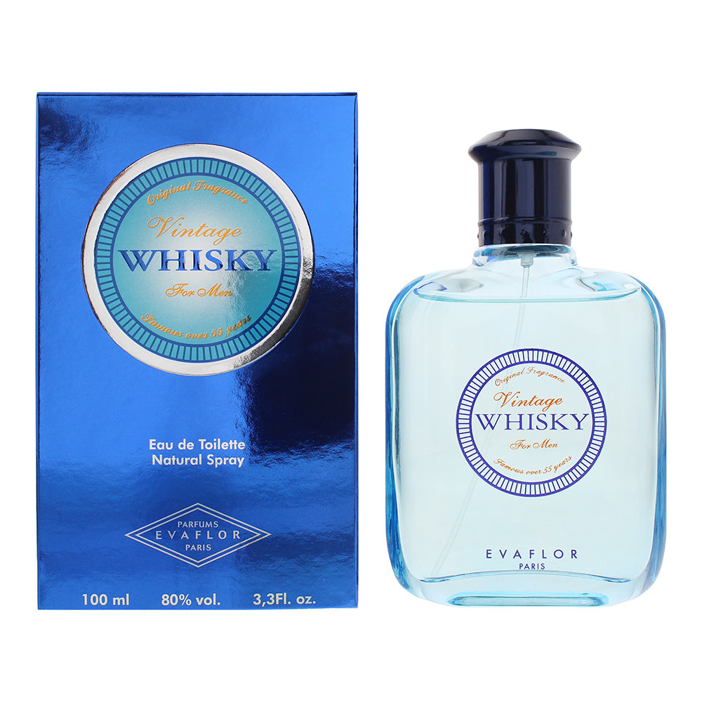 Evaflor Whisky Vintage for Men Eau de Toilette 100ml - Glow Empire