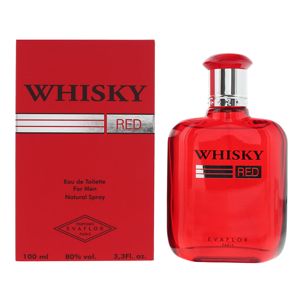 Evaflor Whisky Red Eau de Toilette 100ml - Glow Empire