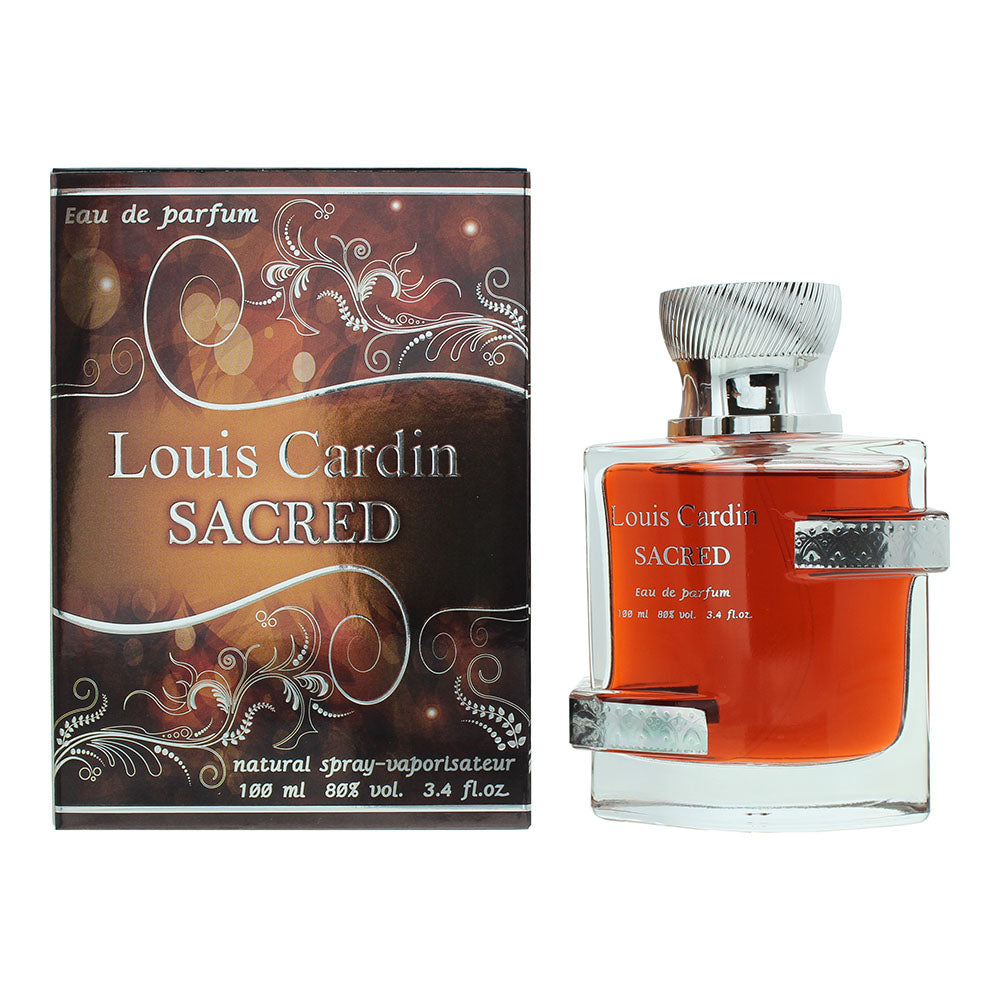 Louis Cardin Sacred Eau de Parfum 100ml Spray - Glow Empire