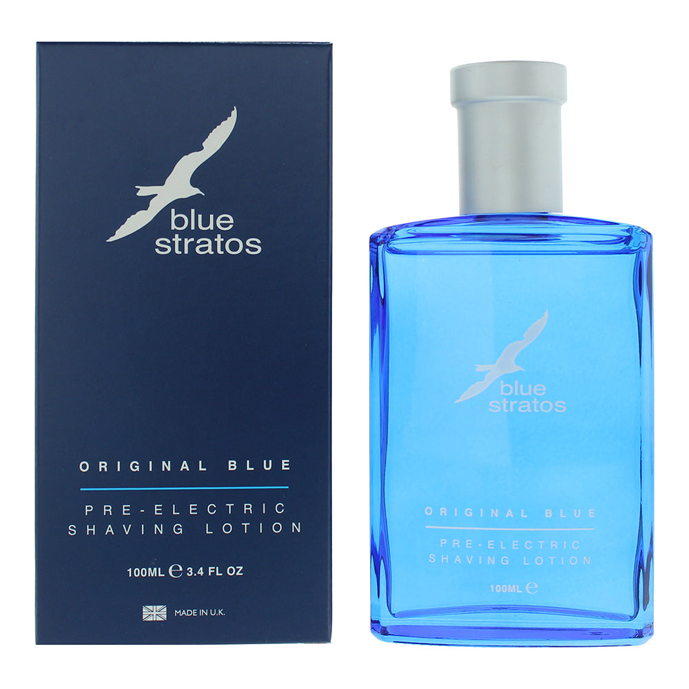Parfums Bleu Limited Blue Stratos Pre-Electric Shaving Lotion 100ml - Glow Empire