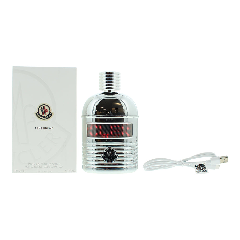 Moncler Pour Homme Eau de Parfum 150ml Spray Refillable - Glow Empire