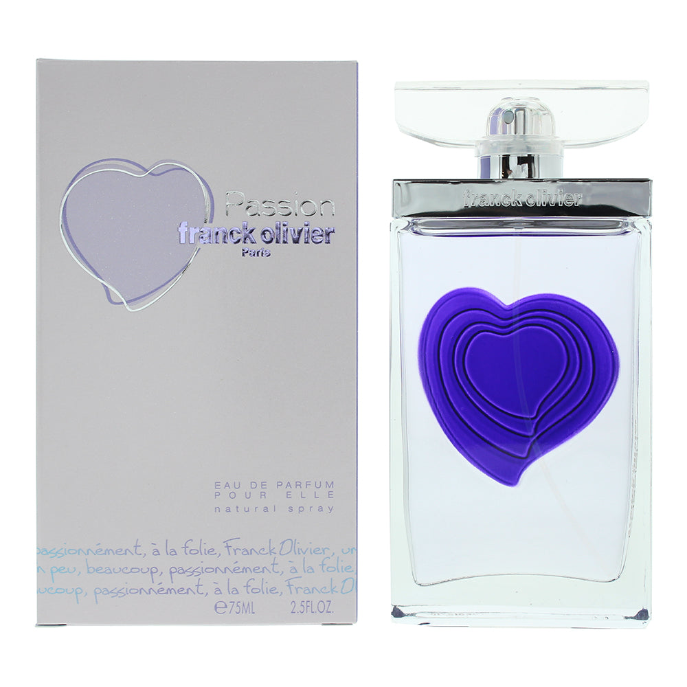 Franck Olivier Passion Eau de Parfum 75ml Spray - Glow Empire