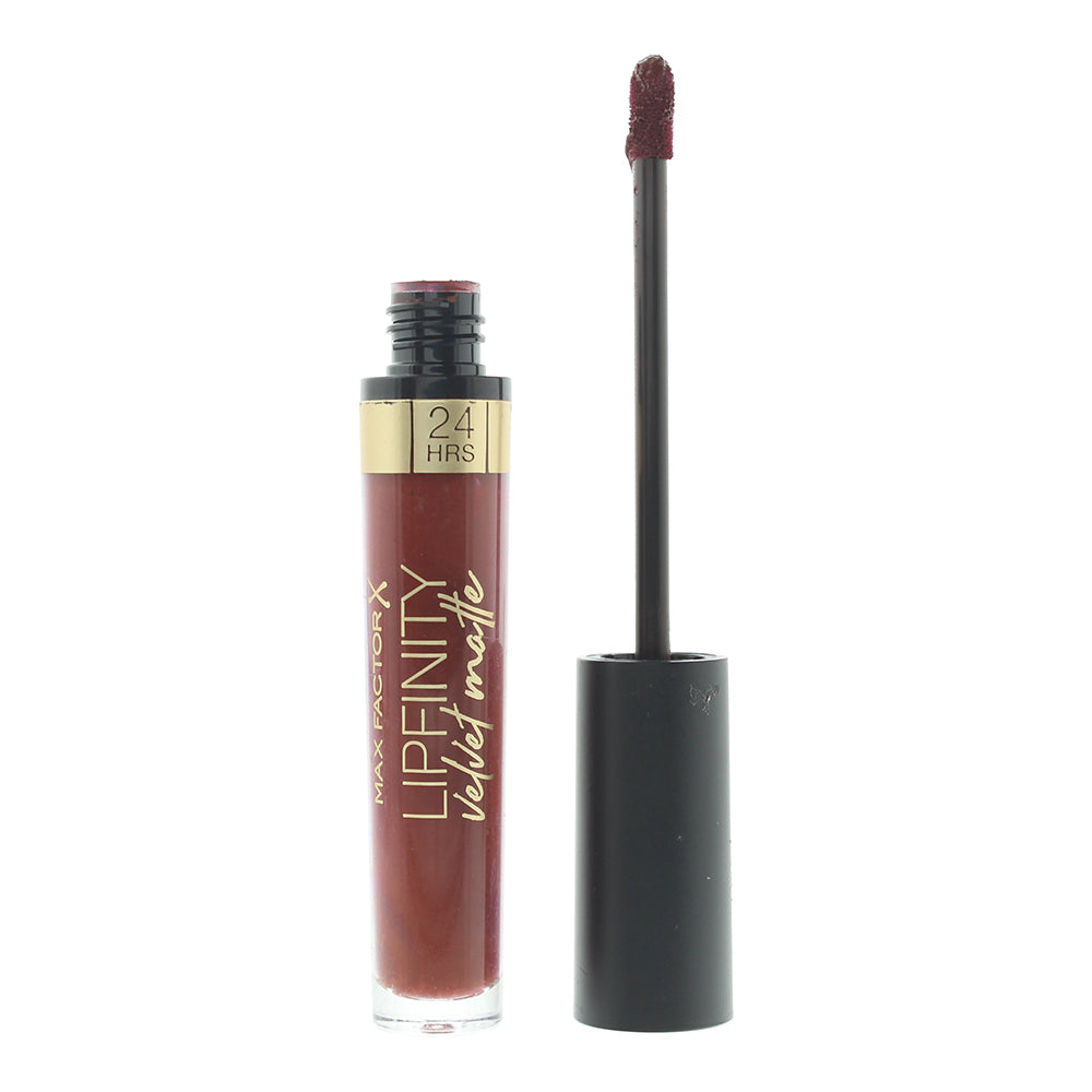 Max Factor Lipfinity Velvet Matte Liquid Lipstick 4ml - 050 Satin Berry - Glow Empire