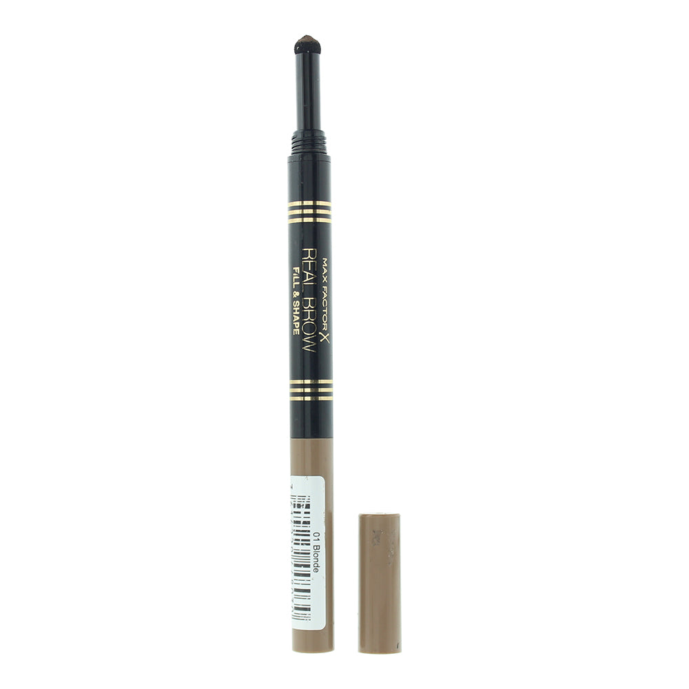 Max Factor Real Brow Fill & Shape Pencil 0.66ml - 01 Blonde - Glow Empire