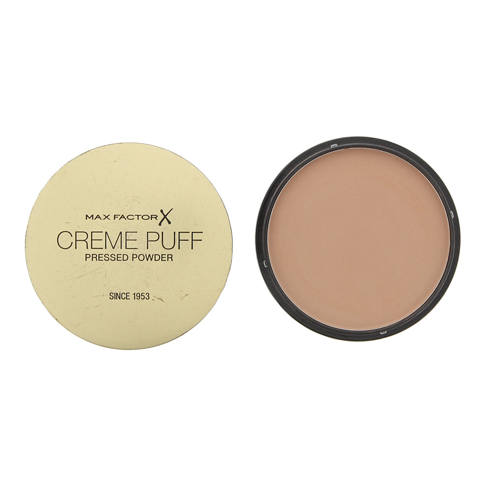 Max Factor Creme Puff 42 Deep Beige Pressed Powder 14g - Glow Empire